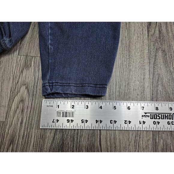 Lands End Pants Womens 3X (24W - 26W) Blue Pull On Stretch Denim Jeggings Plus - Picture 11 of 11